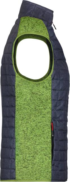 Daiber Damen Hybrid Strickfleece Gilet JN739